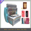 24 Color duable and convenient silicone phone cover making machine